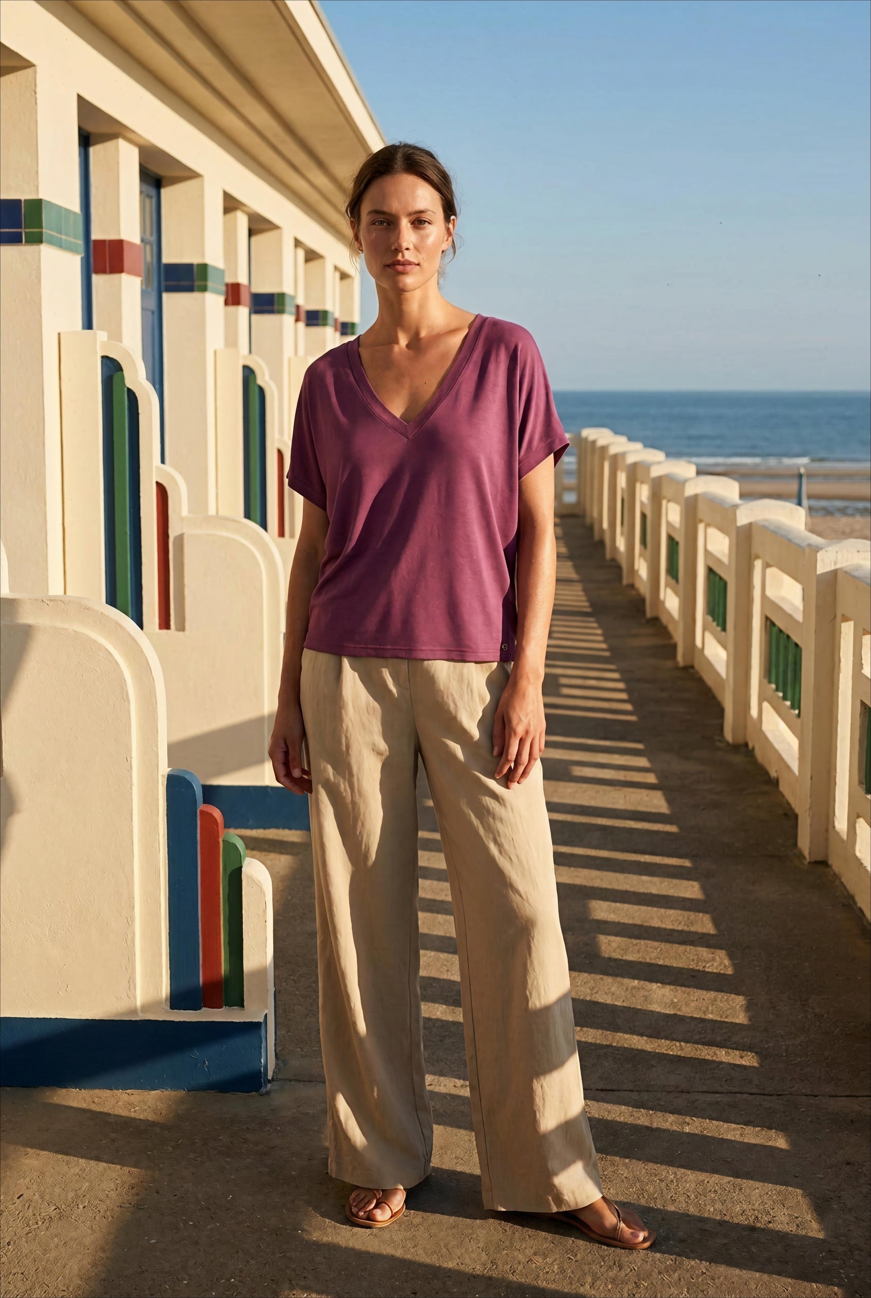 TSHIRT RAJOR VIOLET - ADORE Top