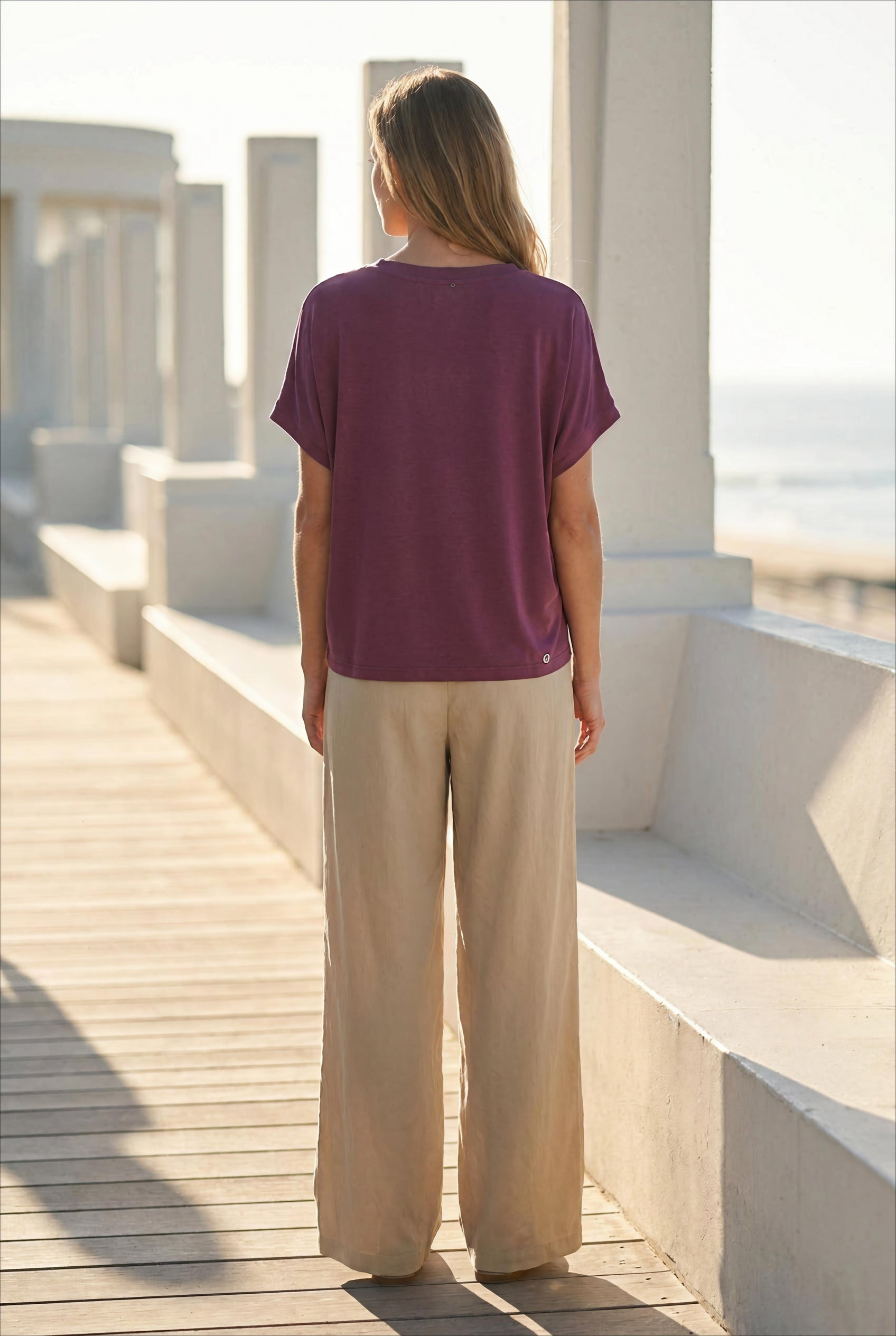 TSHIRT RAJOR VIOLET - ADORE Top