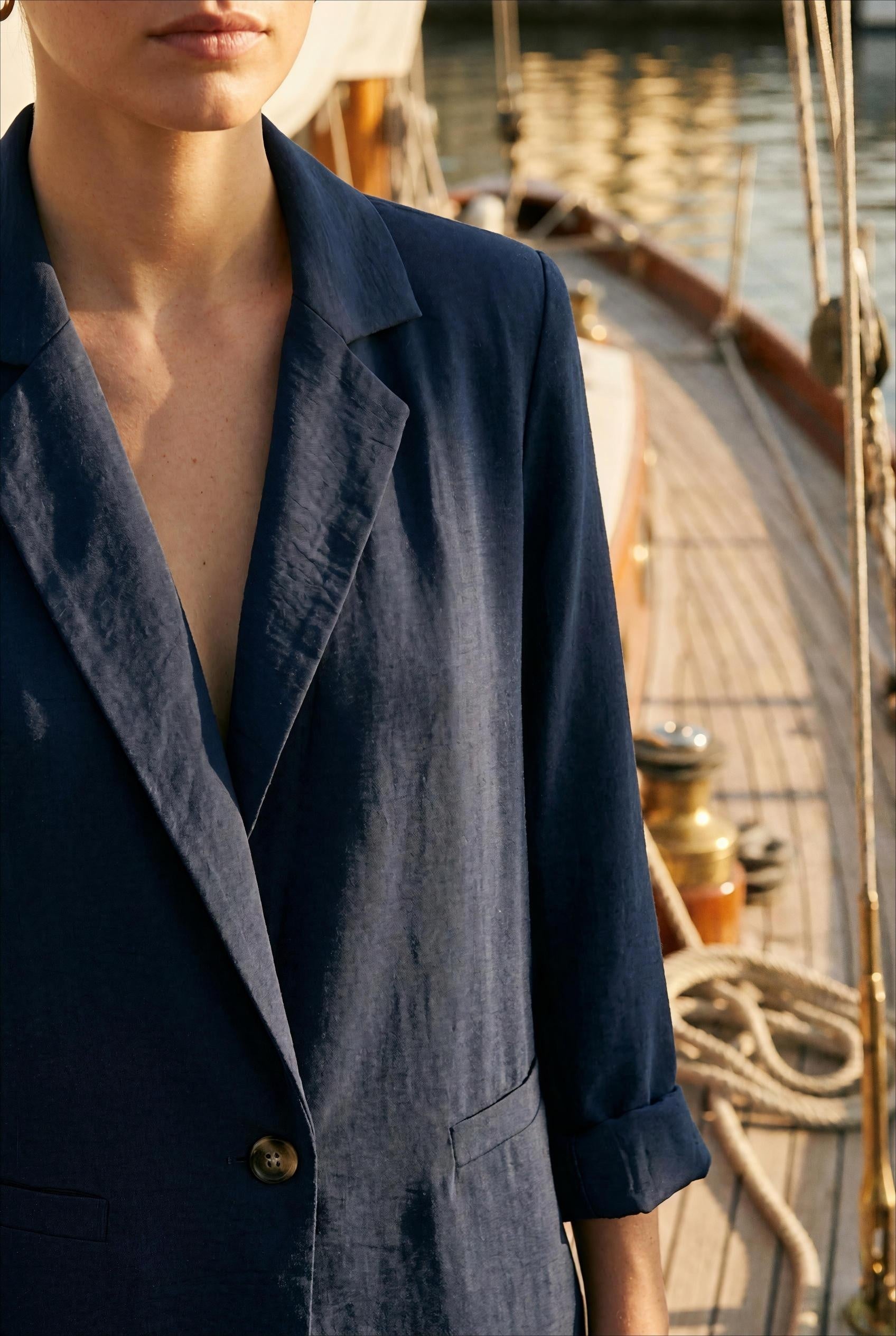 VESTE ANGELA MARINE - YCOO Veste