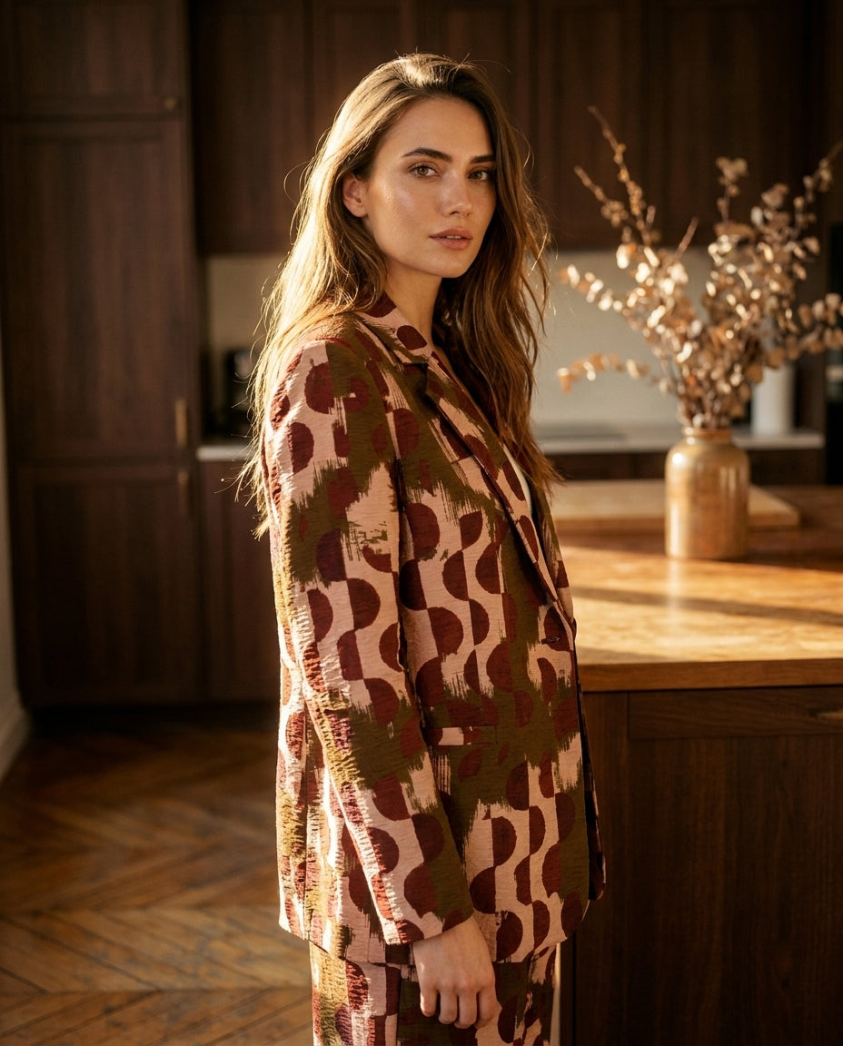 VESTE CAMILLE KAKI - RUE DES ABBESSES Veste