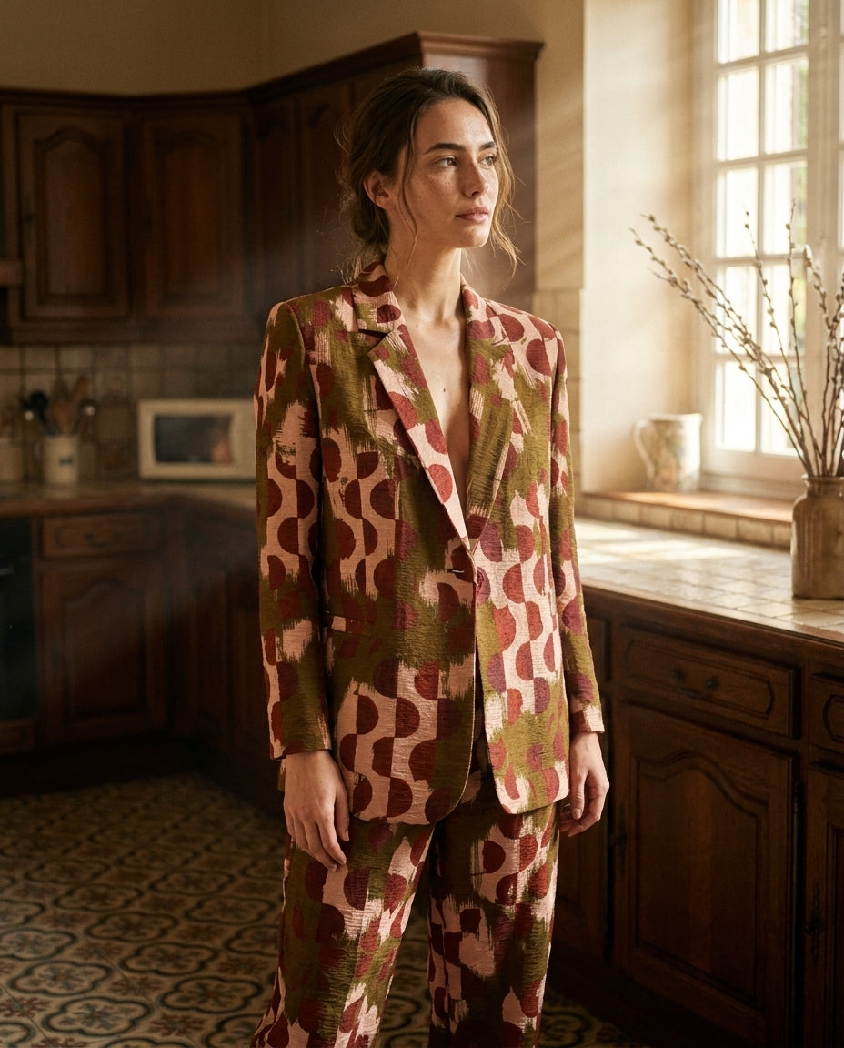 VESTE CAMILLE KAKI - RUE DES ABBESSES Veste