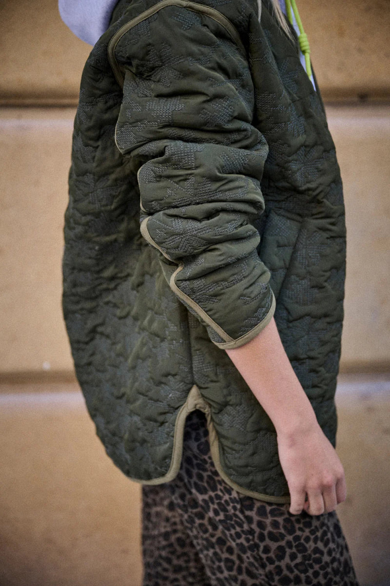 Veste Gladys KAKI - LAUREPLUSMAX Veste