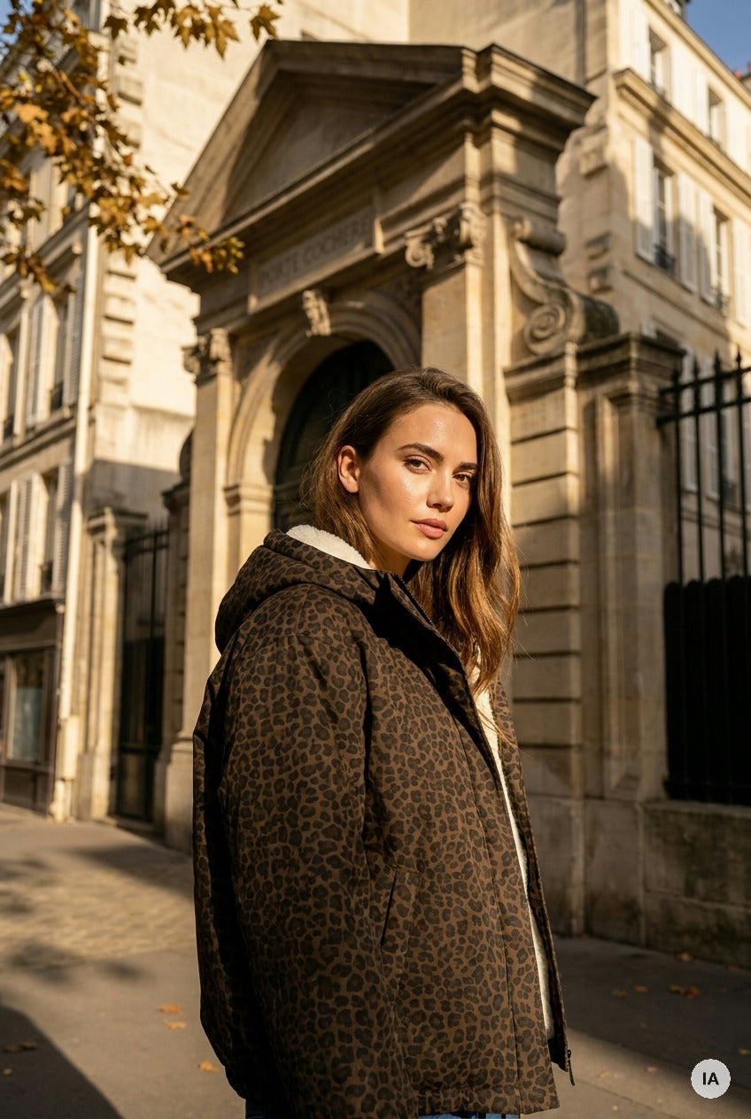 VESTE GUZMANIA - LAUREPLUSMAX Manteau — Image générée par IA