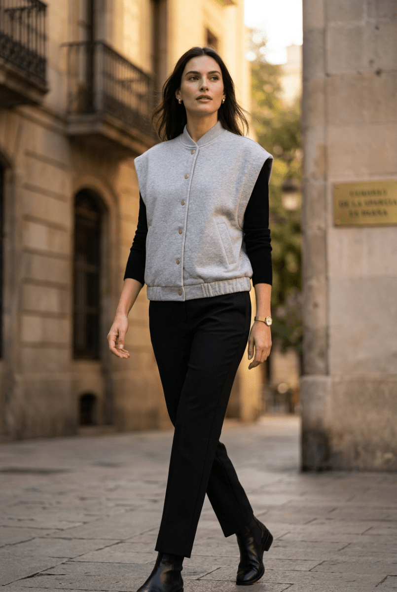 VESTE MAILLE TRULY Gris - RUE MAZARINE VESTE