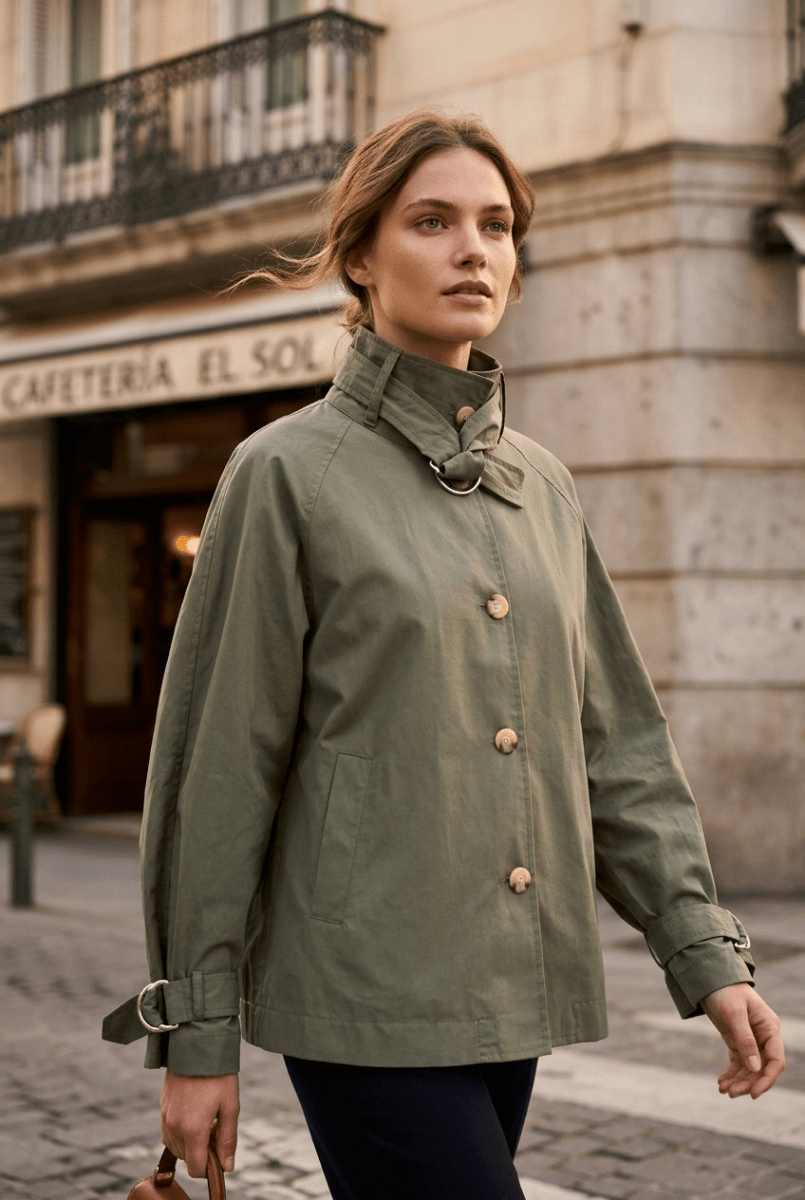 VESTE NEWPORT KAKI - RUE MAZARINE VESTE