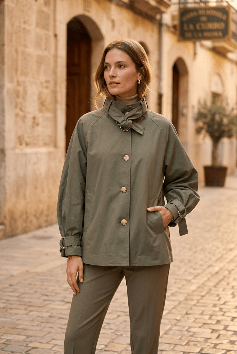 VESTE NEWPORT KAKI - RUE MAZARINE VESTE
