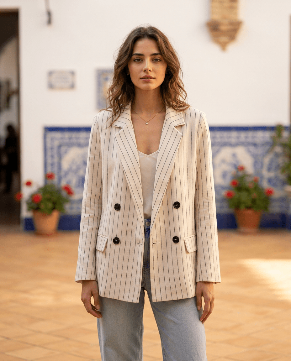 Veste Norma IVOIRE - YCOO Veste