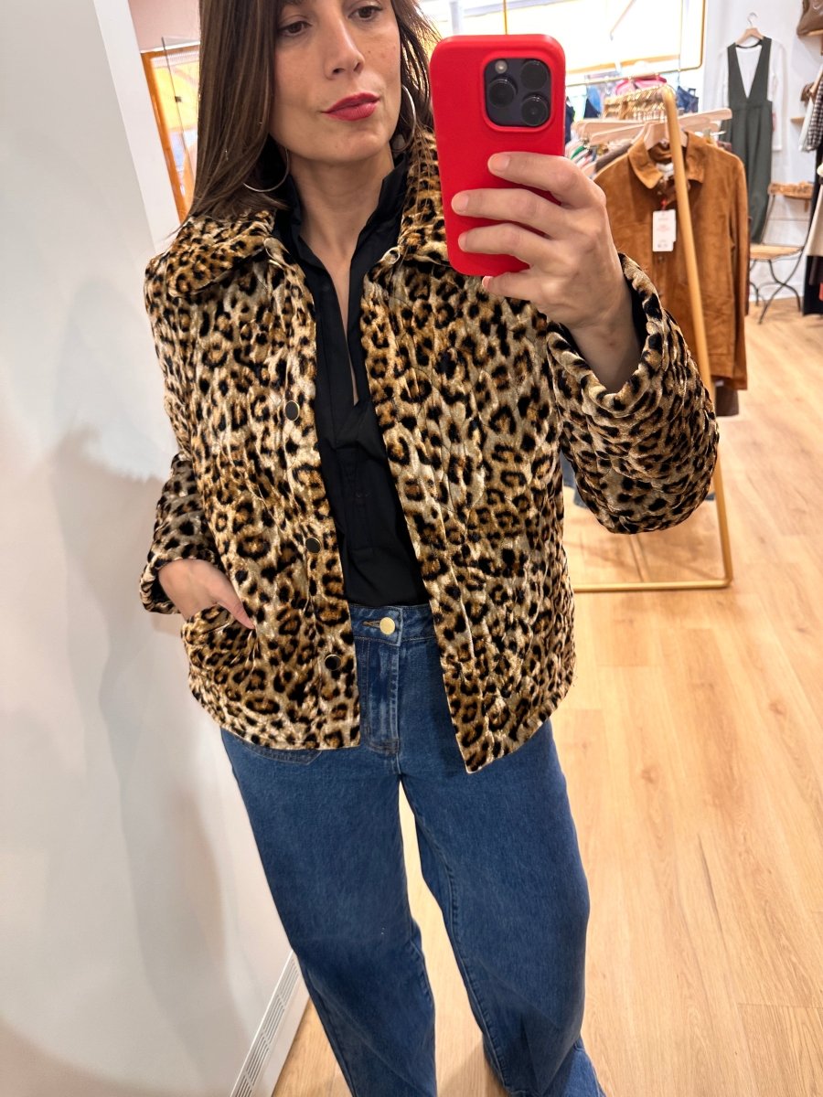 Veste Paris LEOPARD - JANE WOOD Manteau