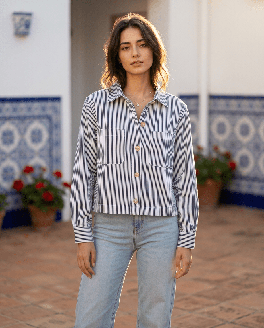Veste Pauline MARINE - YCOO Veste