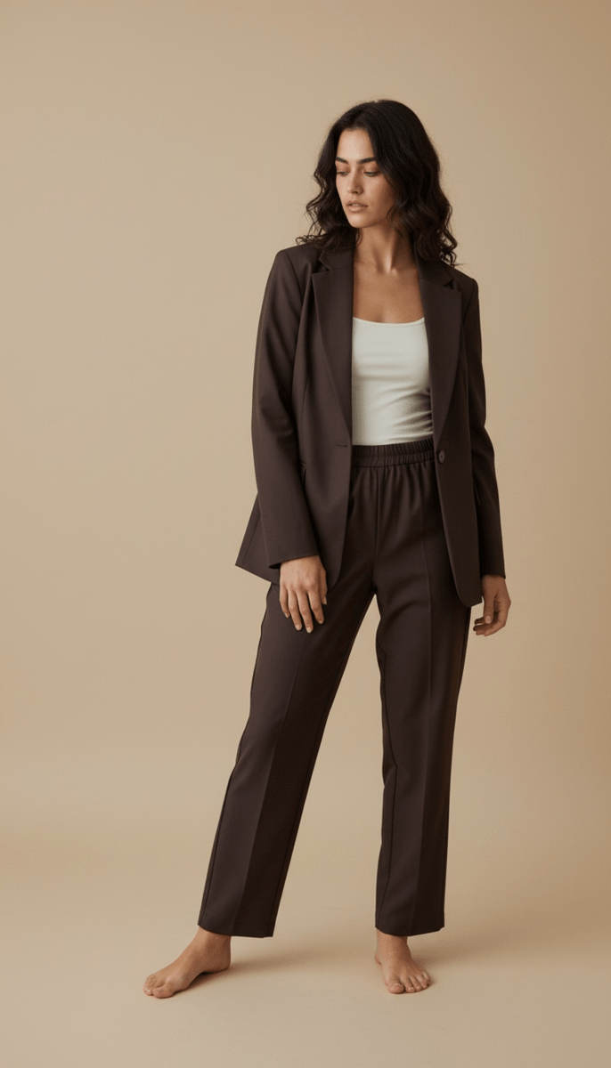 Veste Vianney CHOCOLAT - OPULLENCE Blazer