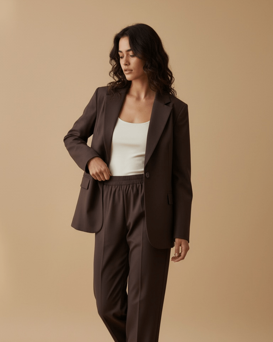 Veste Vianney CHOCOLAT - OPULLENCE Blazer