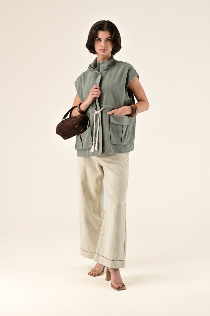 VESTE VIVIANNA KAKI - ORFEO VESTE