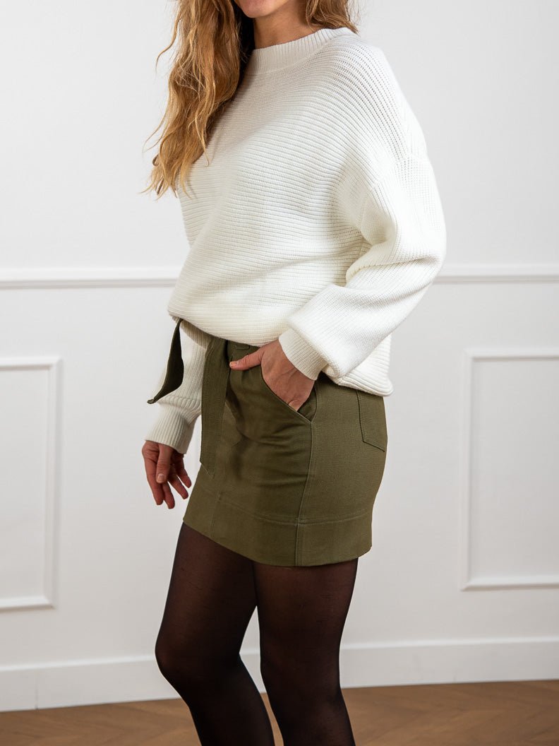 Jupe Nayla KAKI - LAUREPLUSMAX Jupe pour femme
