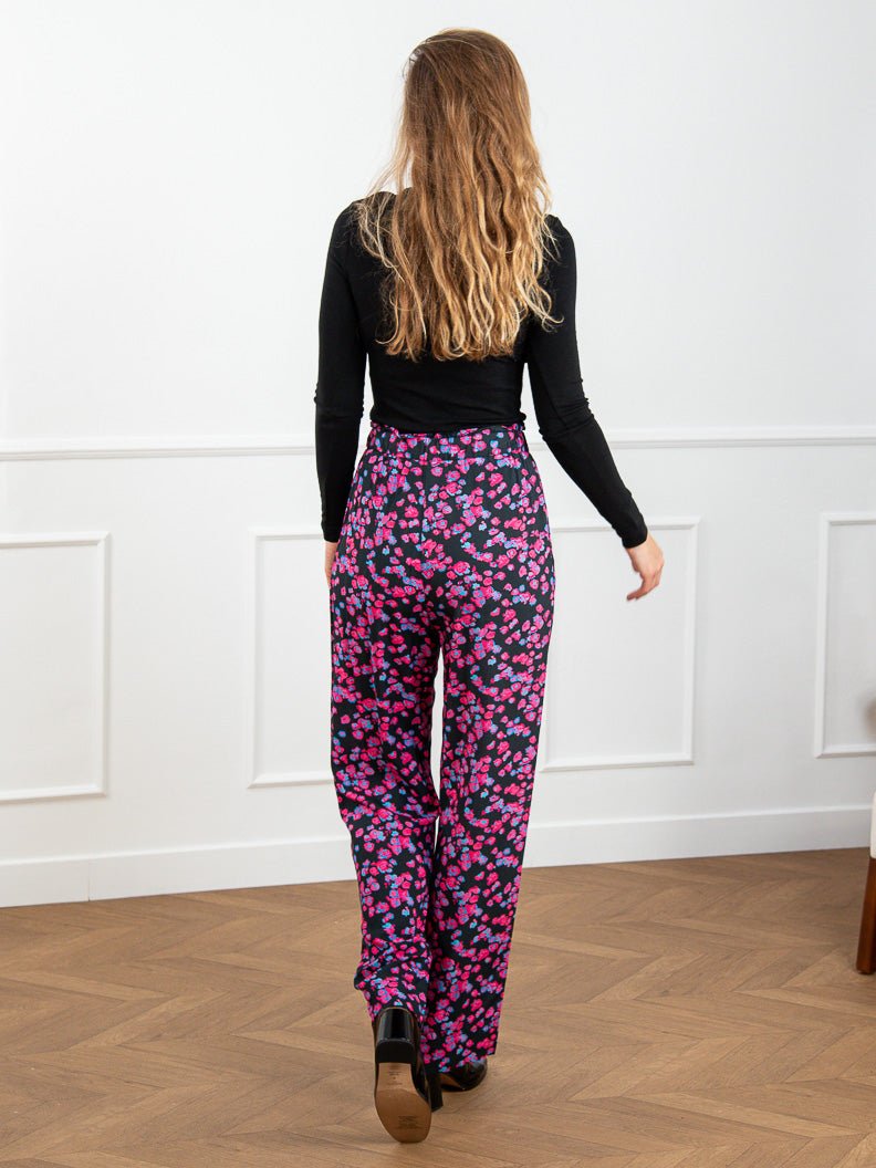 Pantalon Noa HYPNO FLEUR - LAUREPLUSMAX Pantalon pour femme